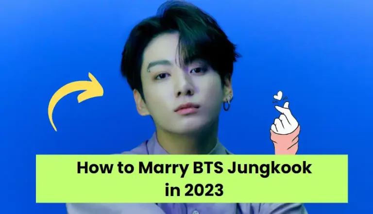 How to Marry BTS Jungkook