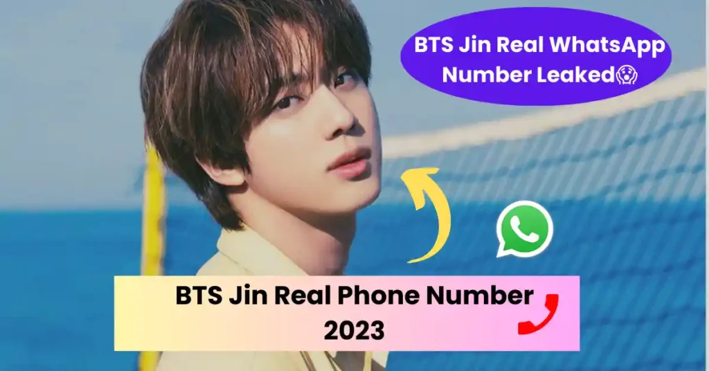 BTS JIN Real Phone Number
